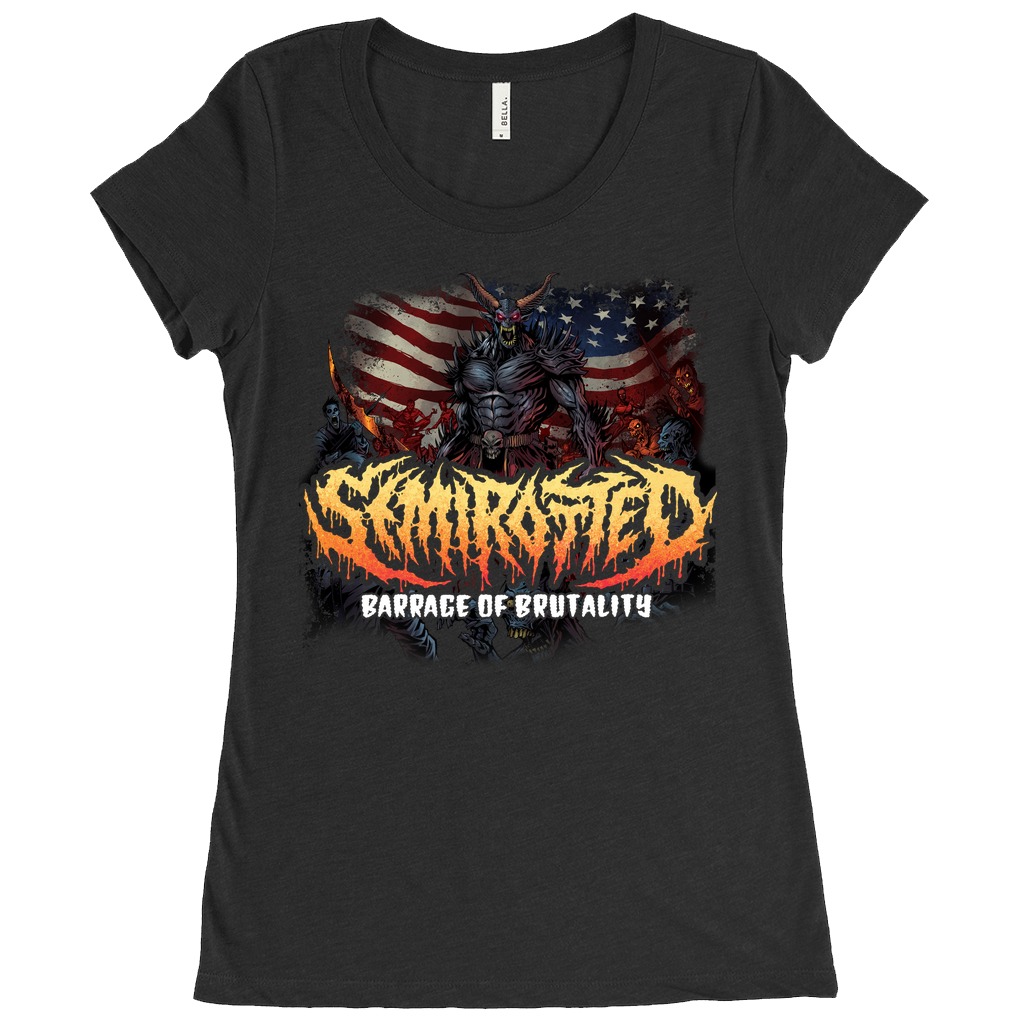 Womens Barrage Of Brutality Shirts