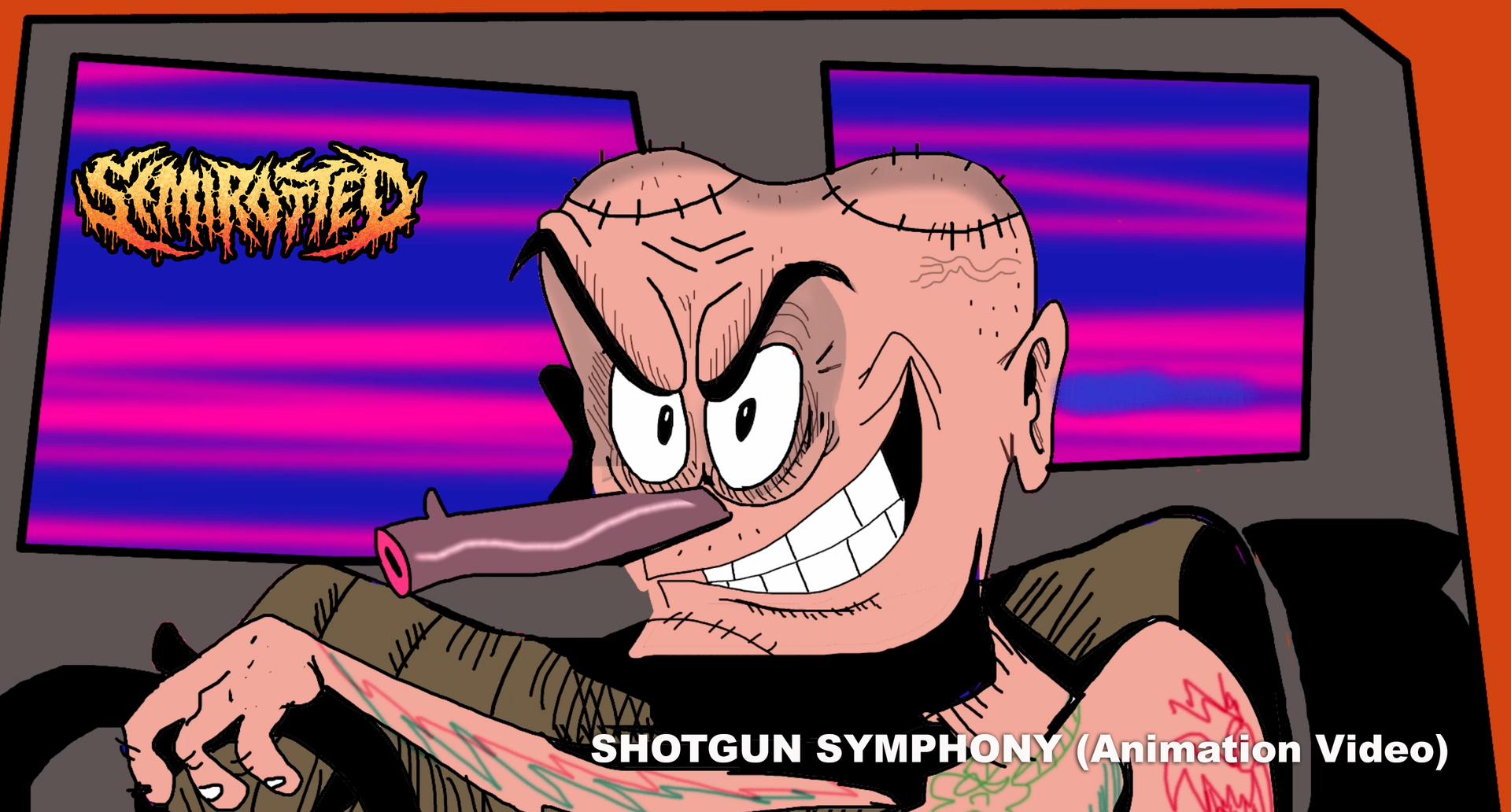 Load video: SemiRotted &#39;SHOTGUN SYMPHONY&#39; (Official Animated)