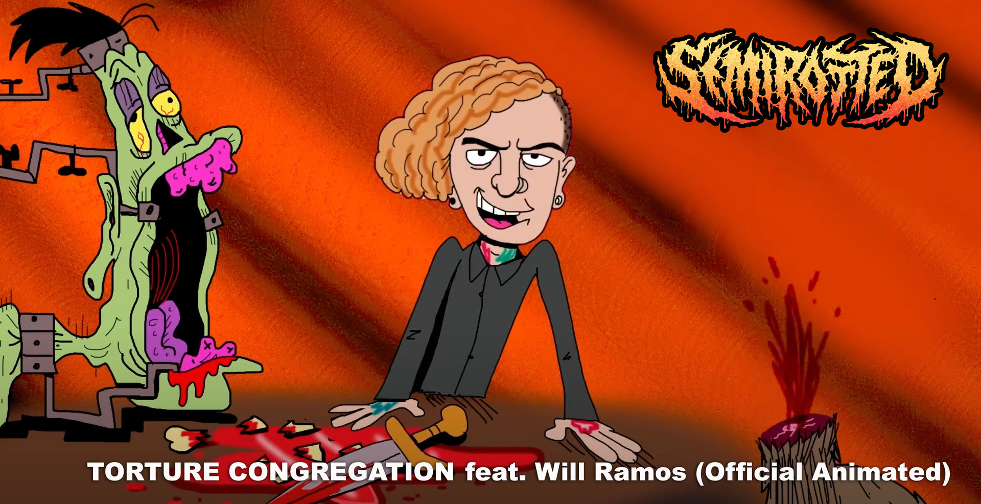 Load video: 0:31 / 2:46   TORTURE CONGREGATION feat. Will Ramos (Official Animated)